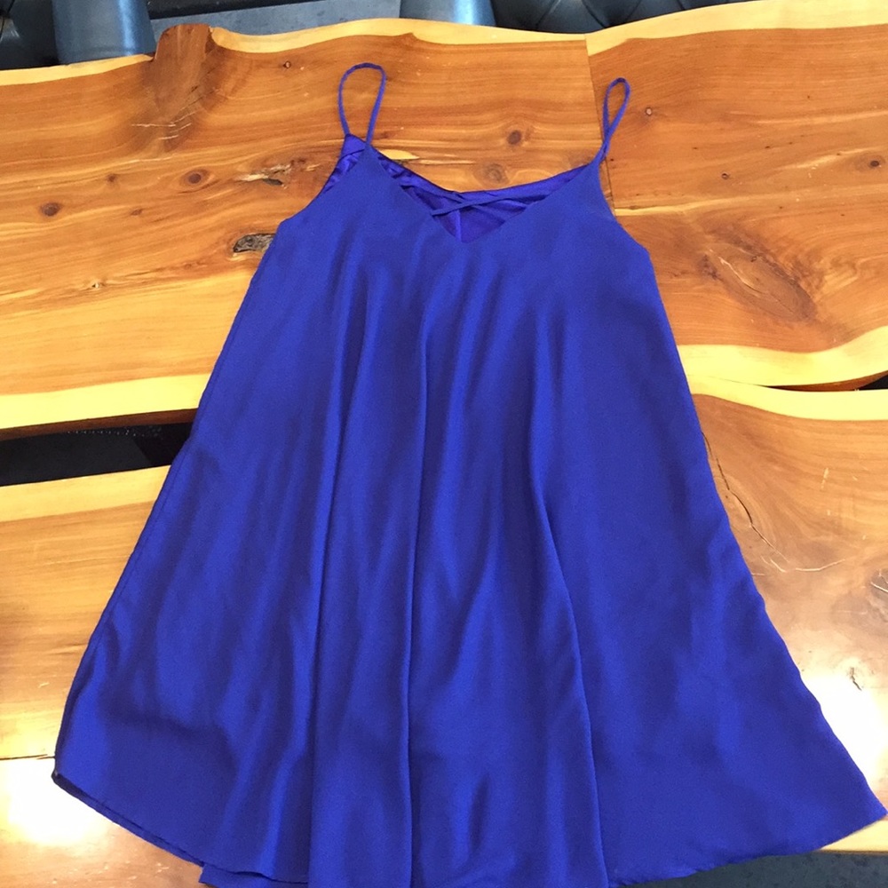 Flowy Blue Summer Dress